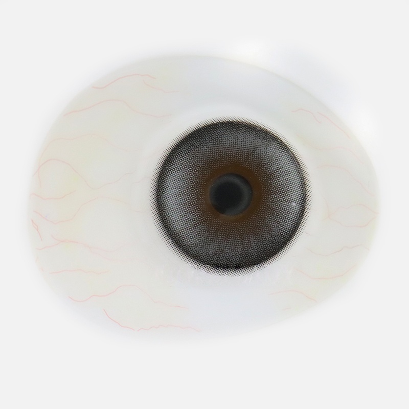 Uniieye Light black Colored Contact Lenses | 1 Year